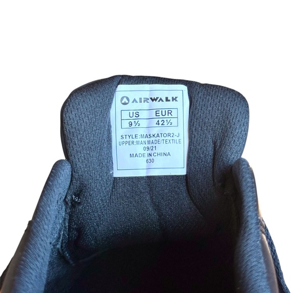 AIRWALK SKATOR2 Black Gum US9.5 - Picture 9 of 9